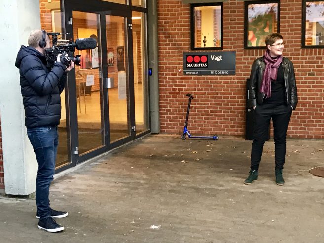 beskyttelse fløjte kobling Danmarks Radio filmer hele onsdagen på Bindslev Skole - FlaskePosten