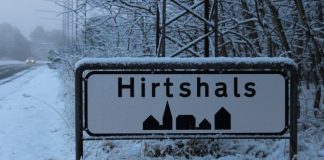 Vintervejr på vej i Vendsyssel