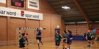 Suveræne damer og spænding hos herrerne i Tornbyhallen