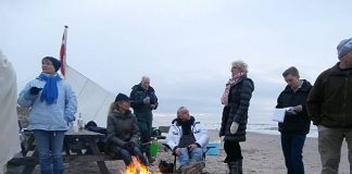 Vildmarksbadet manglede ved eventen Vilde Vikinger