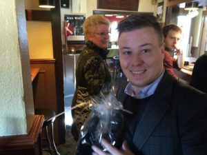 Christian_Winther_Borup_Reception_Færgekroen_FlaskePosten_1