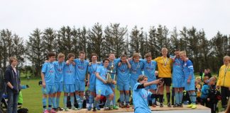 Spændende lodtrækning for spillere og trænere hos Team Horne/Hirtshals