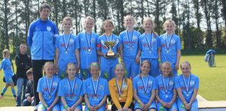 God start for Team Horne-Hirtshals U13 Piger