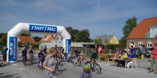 Tour de Skansebakken er en folkefest i Horne