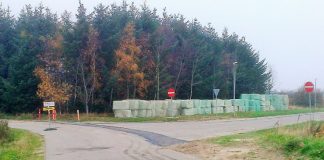 Flertydig skiltning ved Gl. Terpetvej