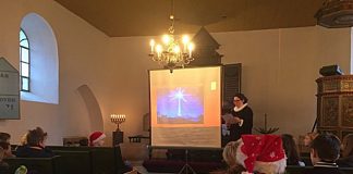 Horne Skoles elever holdt juleafslutning i Asdal Kirke