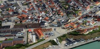 Helikopterrundflyvning ved Hirtshals