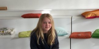 Seima er midlertidigt elev på Horne Skole