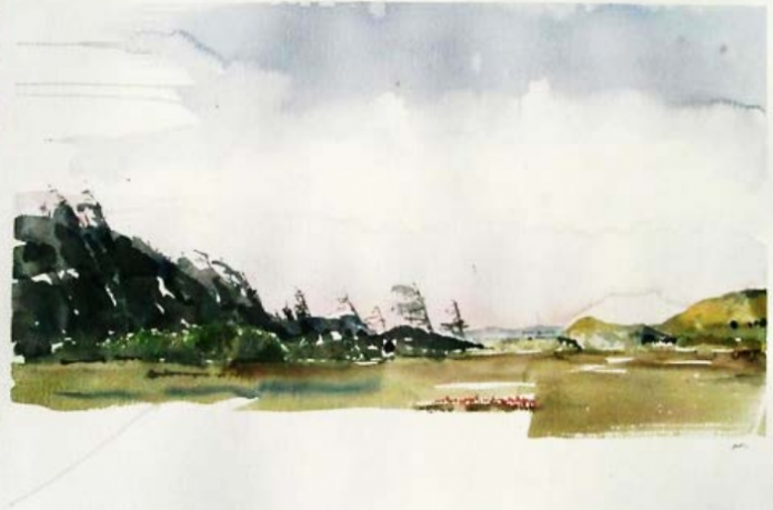 Akvareller_Kunst_Fyret_FlaskePosten_1