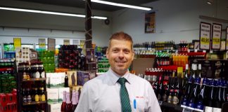 Smagning af portvin og vin hos Spar på Margrethevej i Hirtshals