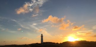 Sol over Hirtshals