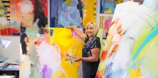 Farveorgie med Ira Ivanova på Galleri Tornby i Tversted