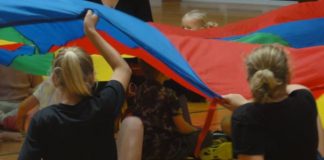 Sjov leg lørdag med bolden hos Horne KFUM i Stendyssehallen