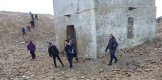 Horne Skoles mellemtrin var mandag på Rubjerg Knude