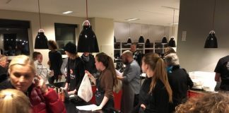 Rock og hundredvis af økologiske burgere på Horne Efterskole