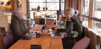 Fantastisk indretning af Café Margrethe i Ørnereservatet