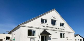Lokalt forpagterpar i Vidstrup Forsamlingshus