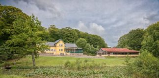 Glassalen ved Tolne Skovpavillon renoveres efter forlæg af Brøgger Arkitekter