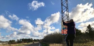 Skilteskov slap nådigt fra storm