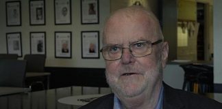 Borgmester Arne Boelts og Hjørring Byråds mindeord over John Robert Larsen