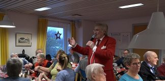 Richard Ragnvald leverede vitaminindsprøjtning på Plejecenter Skovgaarden