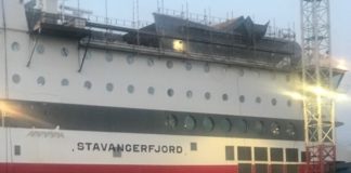 Stavangerfjord opgraderes på Fosen Yard
