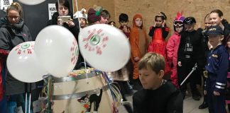 Fastelavnsfest hos Spar i Hirtshals