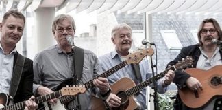 Høwisingerknaben og revy ved forårsfest i Hundelev