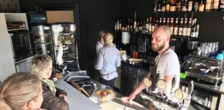 Festlig åbning af “Mokka – kaffe og cocktailbar” i Hirtshals