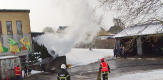 Elever fra Hjørring Ny 10. har lært at slukke ild og redde liv