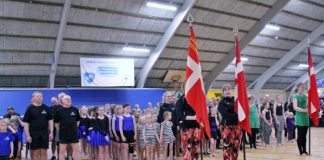 Gymnastikopvisning i SHI 25. marts
