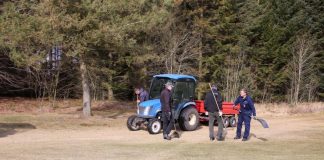 Udskudt åbningsturnering og oprydning hos Hirtshals Golfklub