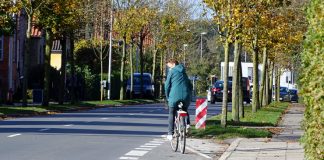 Evaluering af cykelstien på Frilandsvej kører af sporet