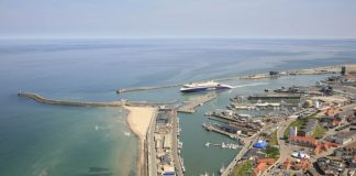 Hirtshals og omegn set fra oven pinsesøndag af Hans Hunderup