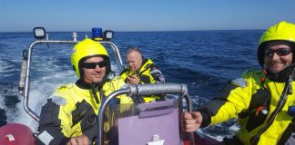 Stort redningshold til stede ved Hirtshals Havn: Bare rolig, det er en øvelse!