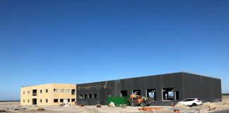 Smyril Lines nybyggeri tager form på Hirtshals Havn