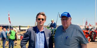 Venstre var traditionen tro også tilstede på Hjørring Dyrskue
