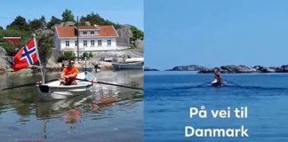 Norsk politimand rykker ud i robåd mod Hirtshals