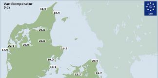 Danmarks koldeste badevand er lige nu ved Hirtshals