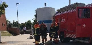 Brandalarm på Bindslev Skole
