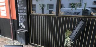 Hærværk og vandalisme på Nørregade i Hirtshals