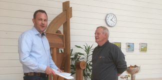 Den Kongelige Belønningsmedalje til Tonny Sørensen på Lilleheden