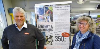 Hanne fra Bjergby fik billet til gourmet og vinaften