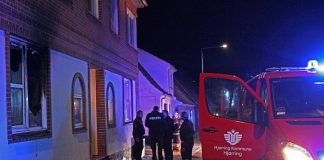 Lejlighed udbrændt i Tårs