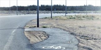 Øjeblikket: Cykelsti i Hirtshals