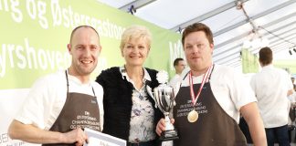 Lokale Jeppe Foldager vandt Danmarksmesterskabet i Østersgastronomi