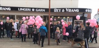 Stærk opbakning til Støt Brysterne og Knæk Cancer i Hirtshals