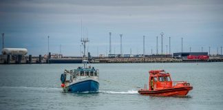 HG 63 Brestur assisteret af Hirtshals Redningsstation
