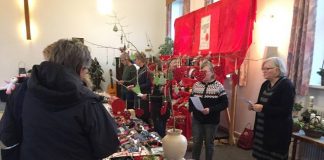 Hyggelig julestue i Missionshuset