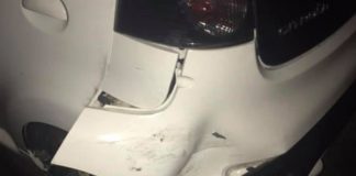 Thilde Baatz fik parkeret bil påkørt i Hirtshals